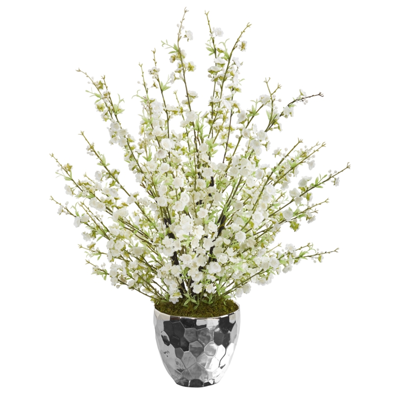 Cherry Blossom Arrangement in Bowl