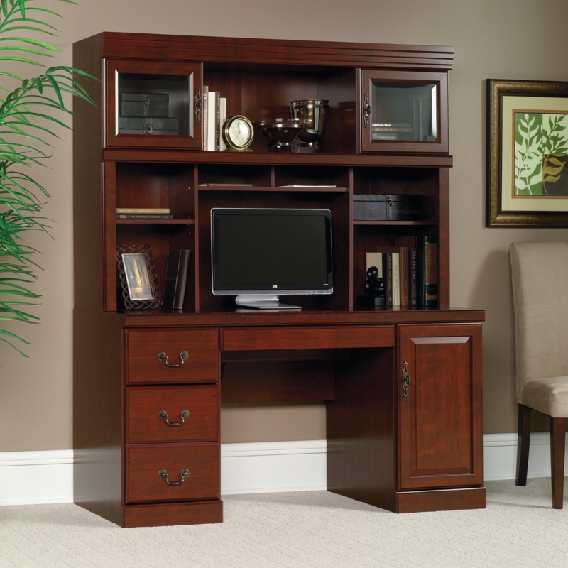 Clintonville Executive Desk with Hutch