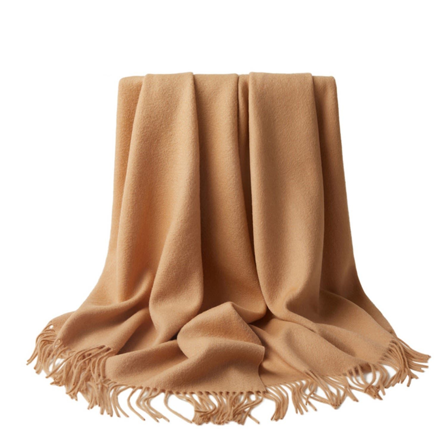 Coocoomos - Camel Lambs Wool Scarf