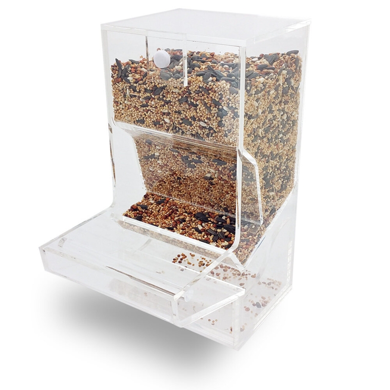 Coria Freestanding Tray Bird Feeder