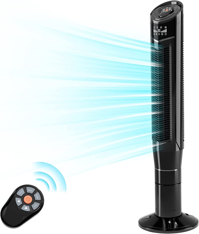 COWSAR 47" Oscillating Tower Fan