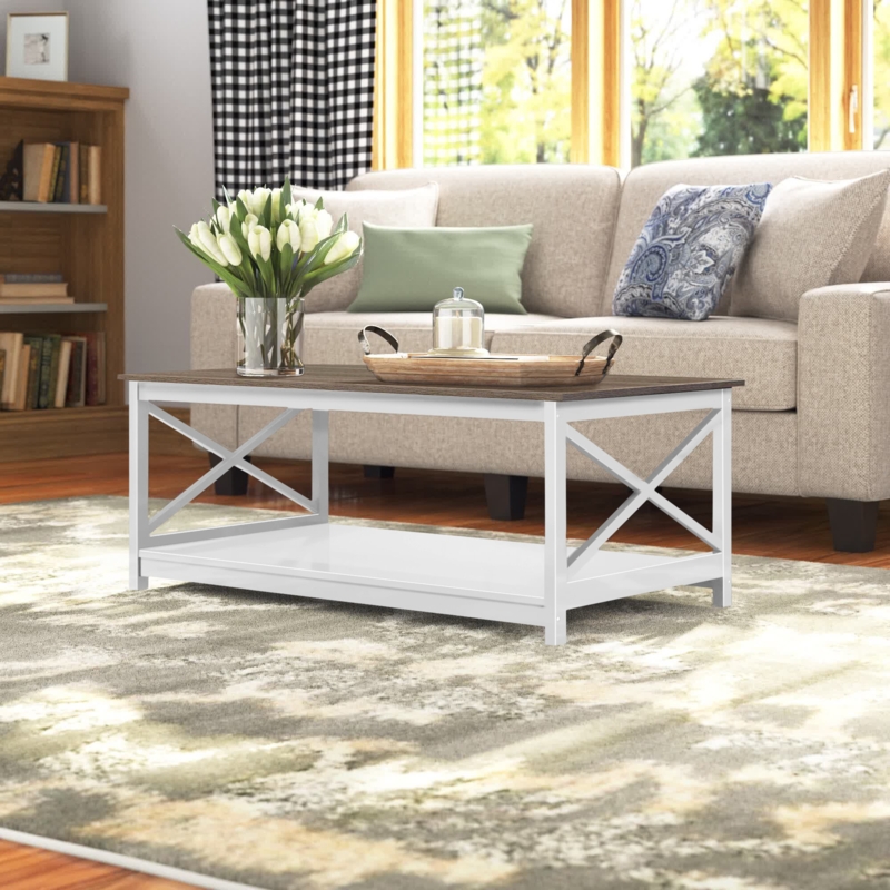 Darek 4 Legs Coffee Table with Storage