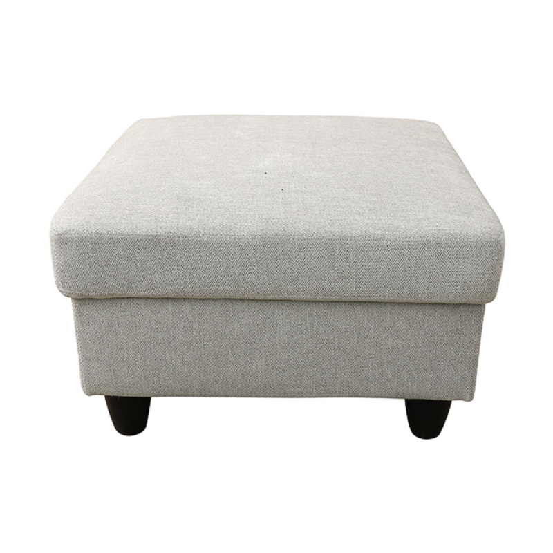 Degerald 28.5" Wide Flannel Tufted Ottoman