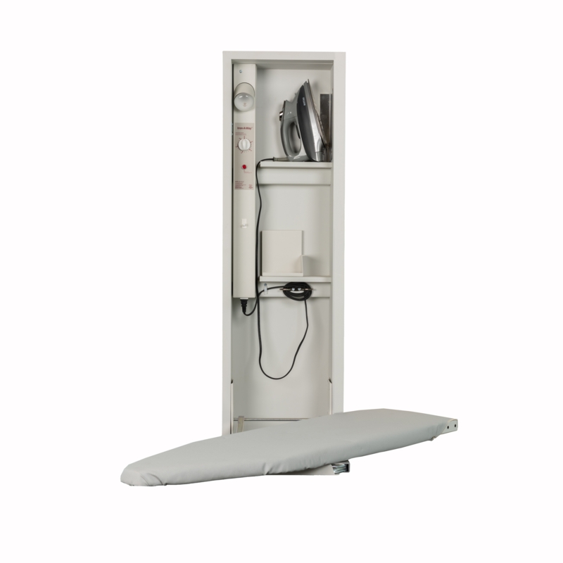 Deluxe Wood Built-In Ironing Center