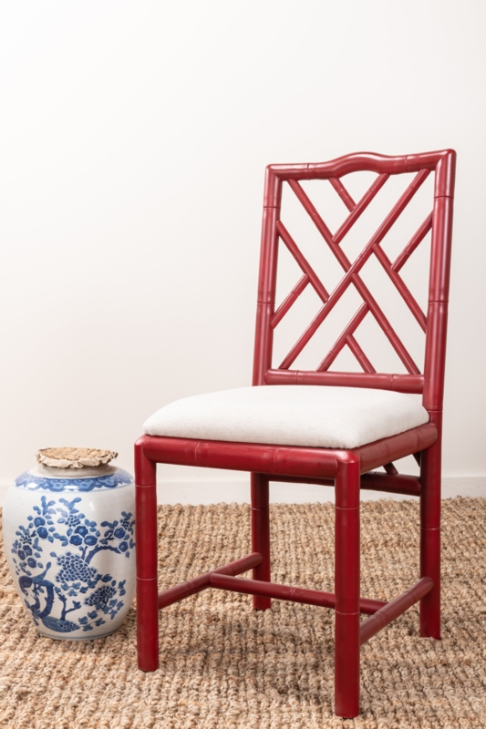 Dooley Sail Cloth Upholstered Side Chair (Set of 2)