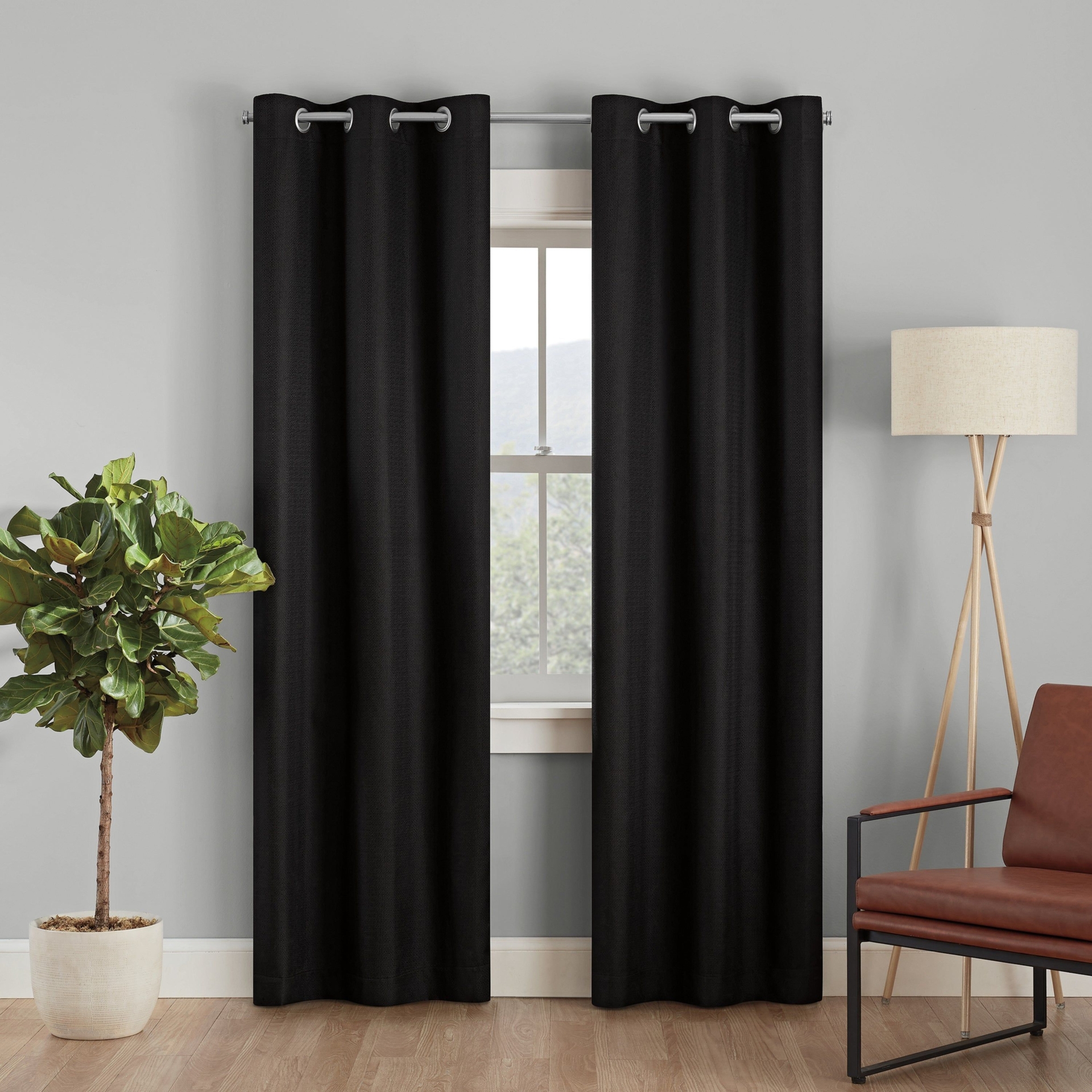 Eclipse Desmond Blackout Thermaback Grommet Curtain Panel