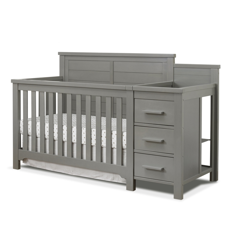 Farmhouse 4-in-1 Convertible Crib and Changer