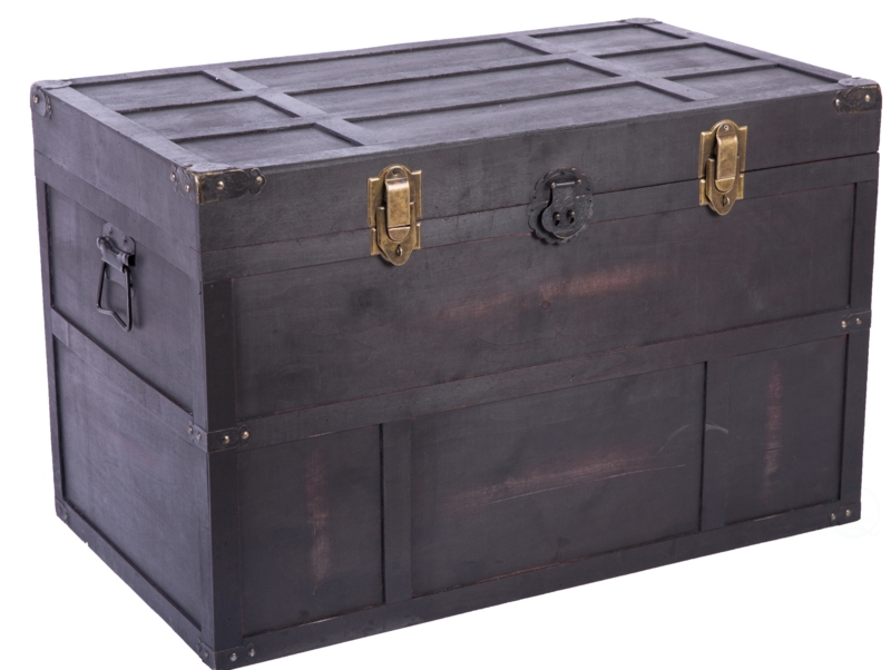 Ferriera Manufactured Wood Vintage Trunk