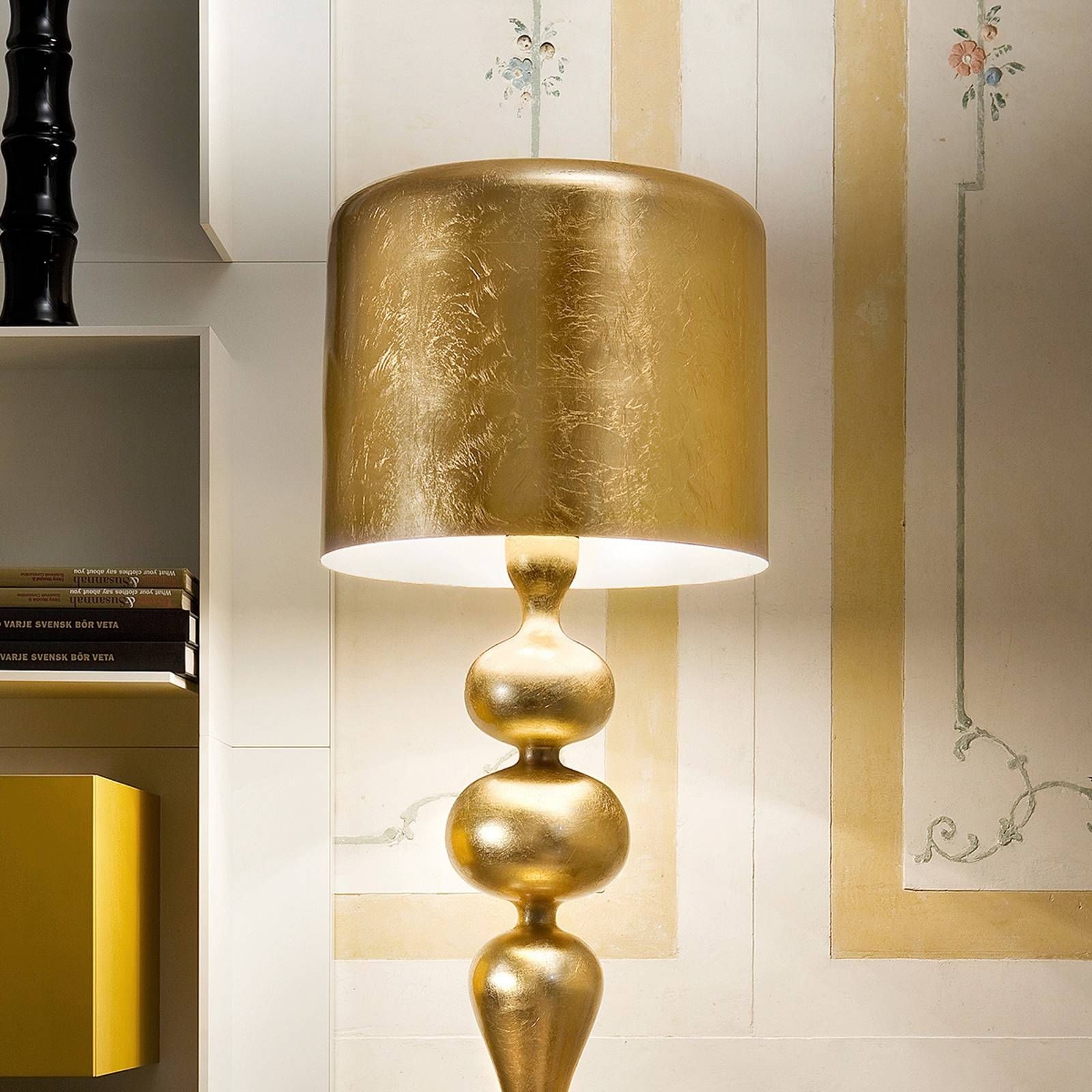Floor lamp Eva STL3+1, gold by Masiero