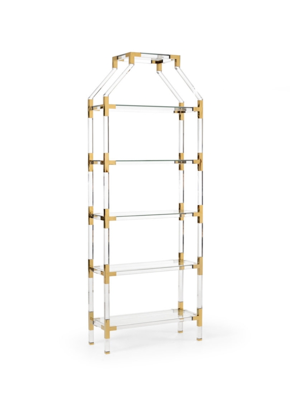 Gainsboro Etagere Bookcase