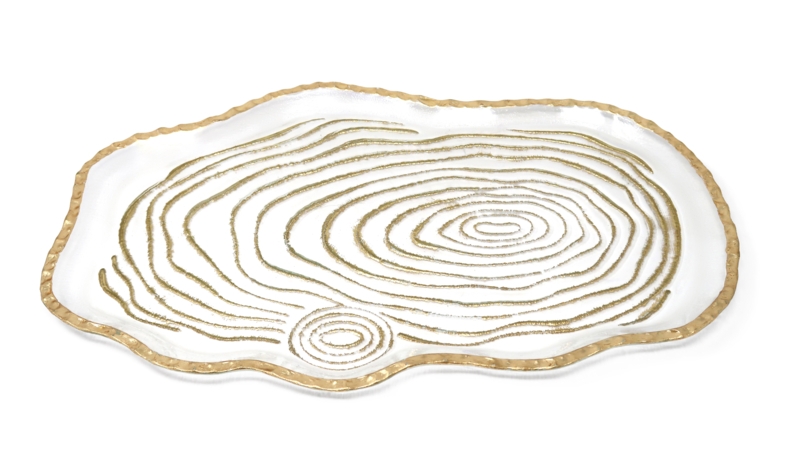 Glass Decorative Plate 1