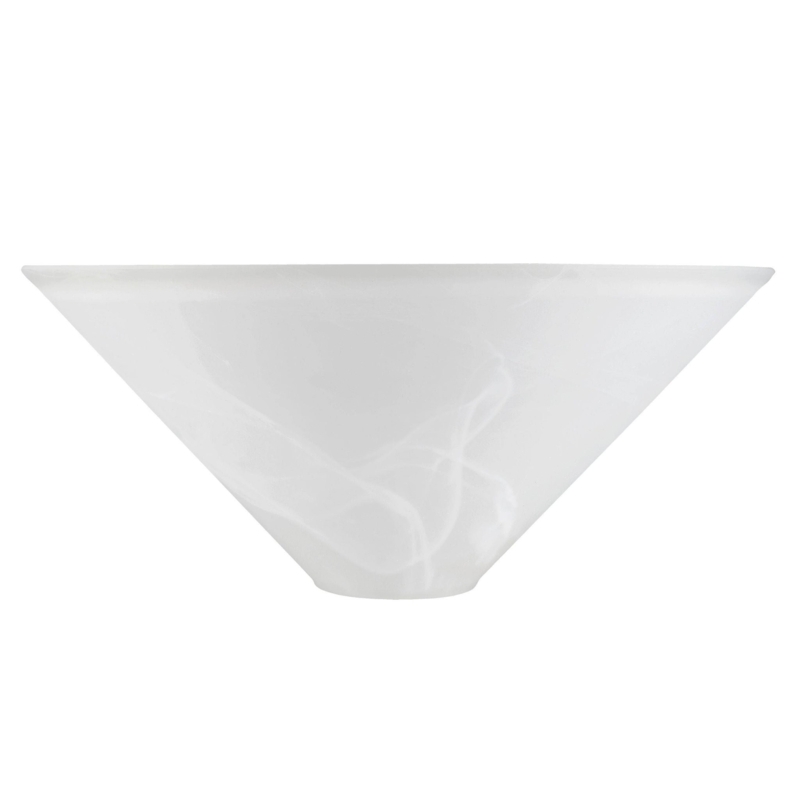 Glass Empire Lamp Shade