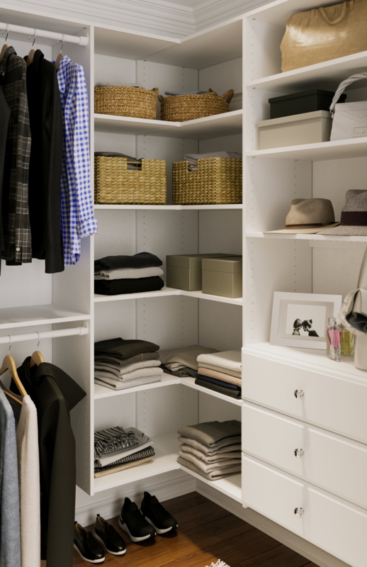 Grid 30'' Closet System (Can Be Cut To Fit)
