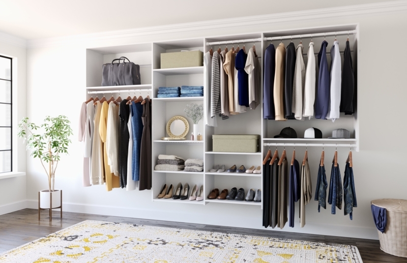 Grid 72'' W - 120'' W Closet System