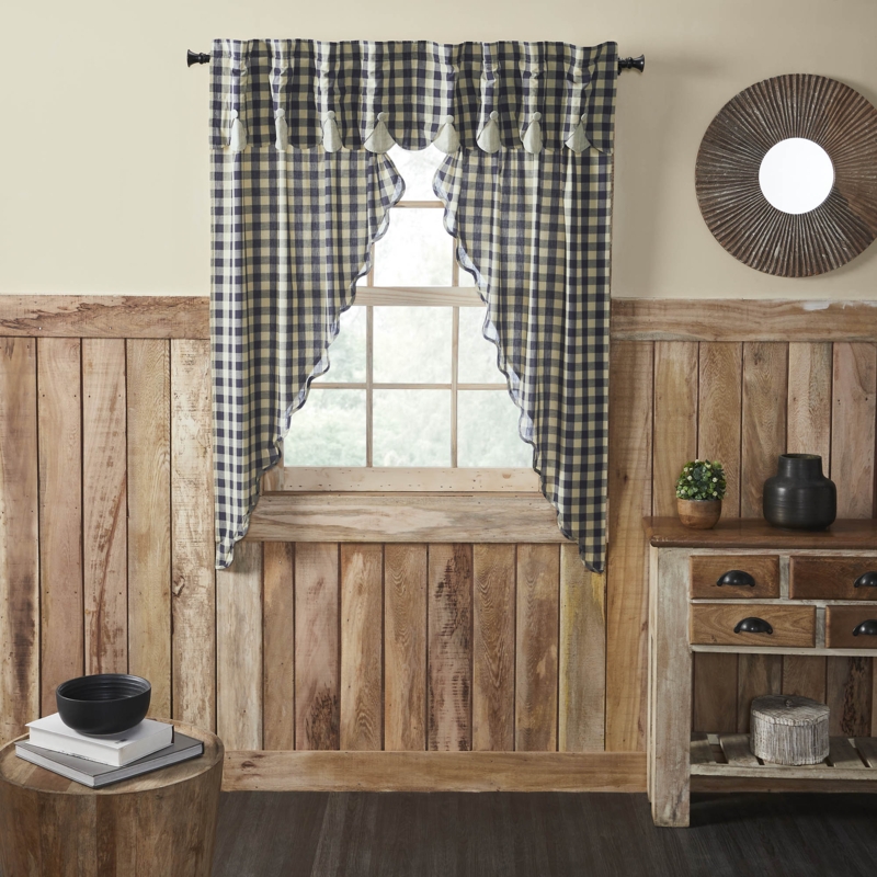 Hirotada Cotton Room Darkening Curtain Pair
