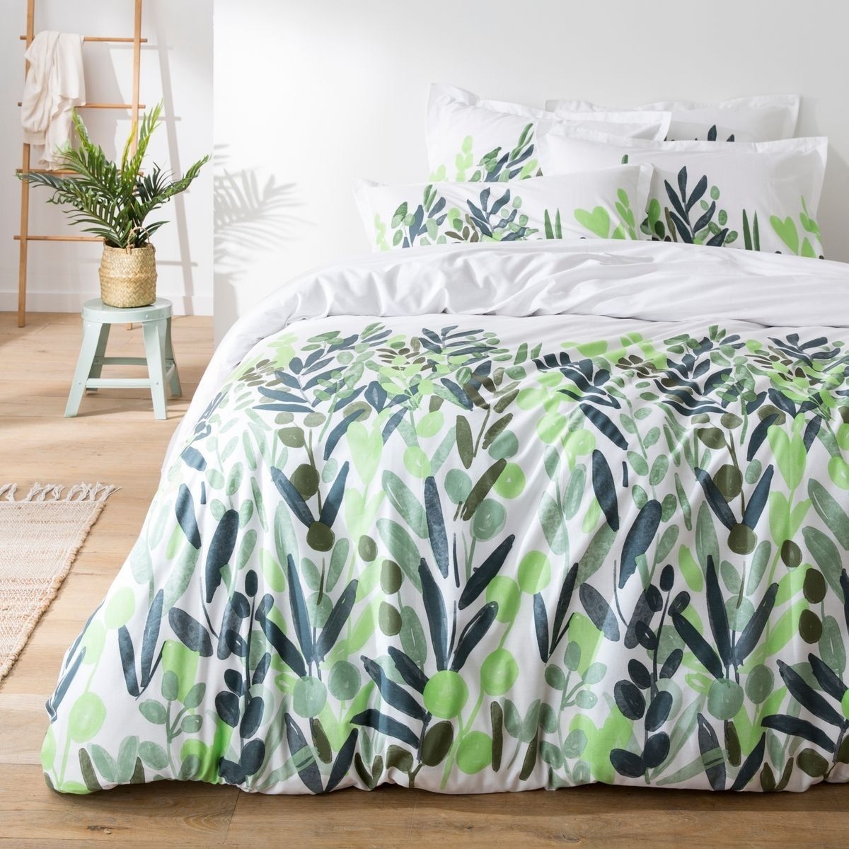 Housse De Couette Percale Oeko-tex Aquaverde