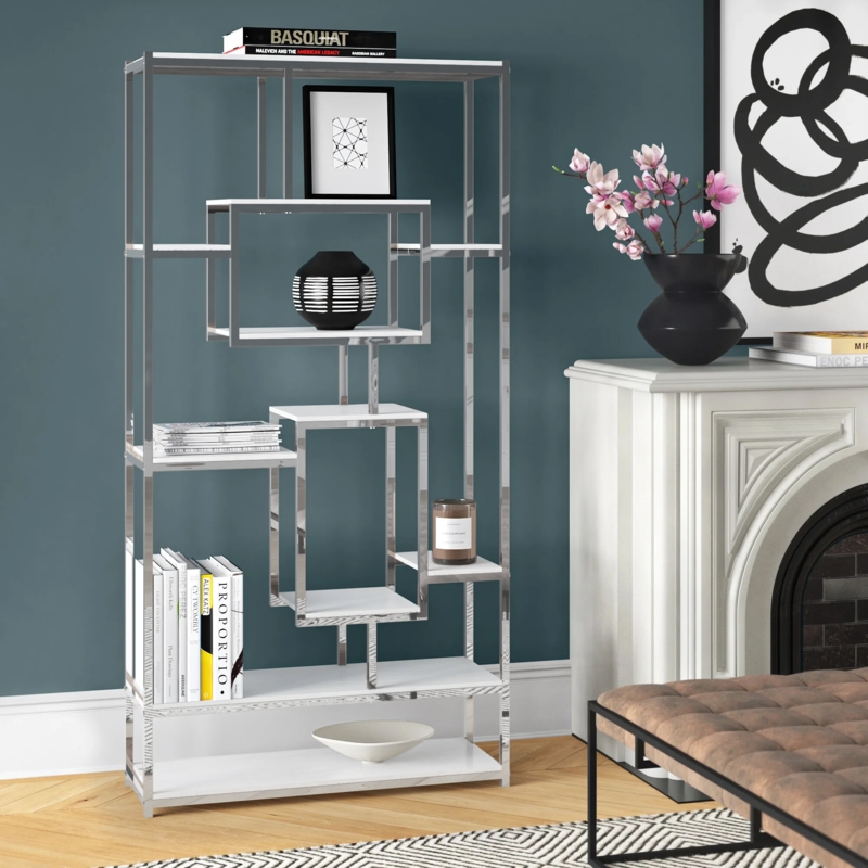Ikaia Geometric Bookcase