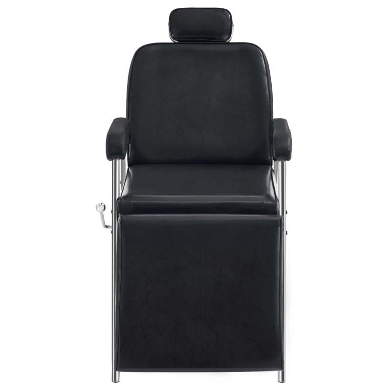 Inbox Zero Recliner Tattoo Chair with Headrest, Adjustable Spa Massage Bed with Storage Shelf 2767