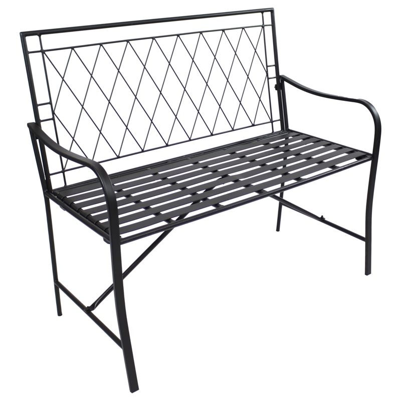 Israh Metal Outdoor Bench