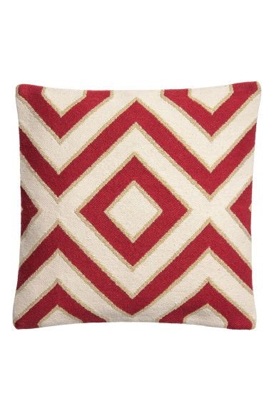 Jacquard-pattern cushion cover