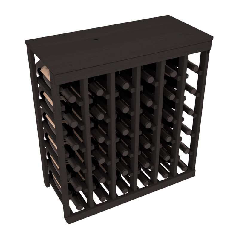 Karnes 36 Bottle Floor Wine Bottle Rack