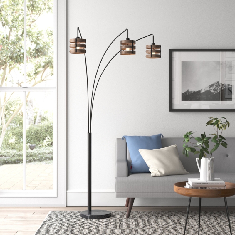 Laisha 88" Arched Floor Lamp