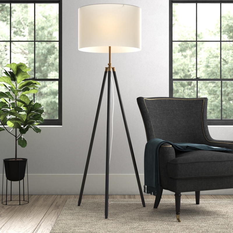 Lapham 67" LED Tripod Floor Lamp