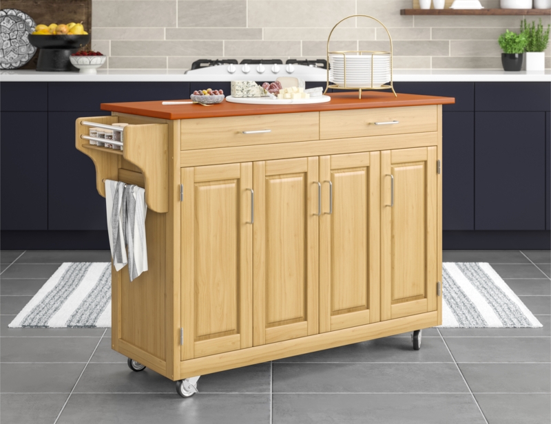 Littrell Solid Wood Kitchen Island