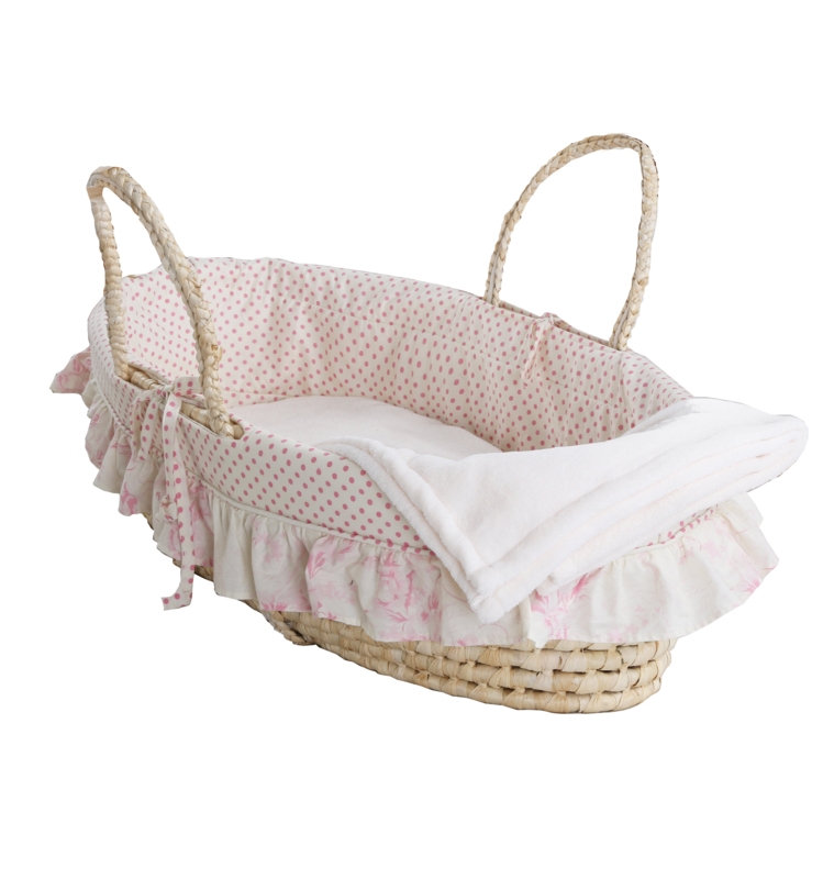 Ludovic Moses Basket with Bedding