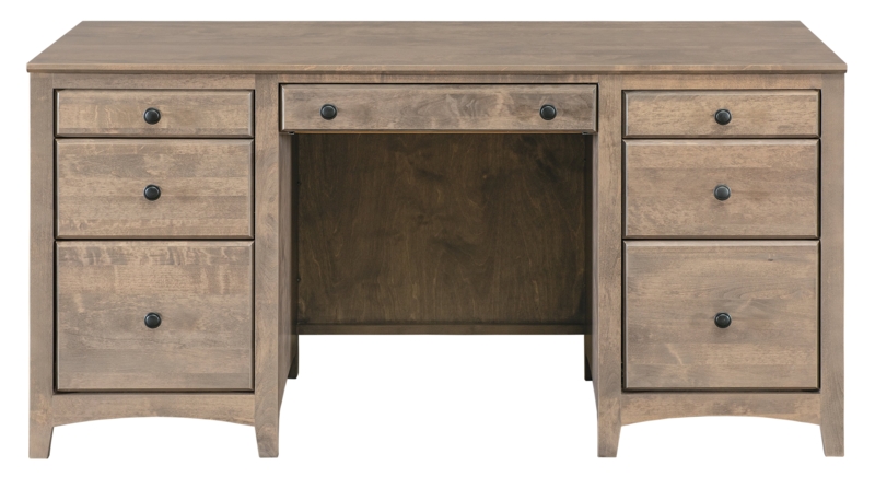 Desk And Credenza Set