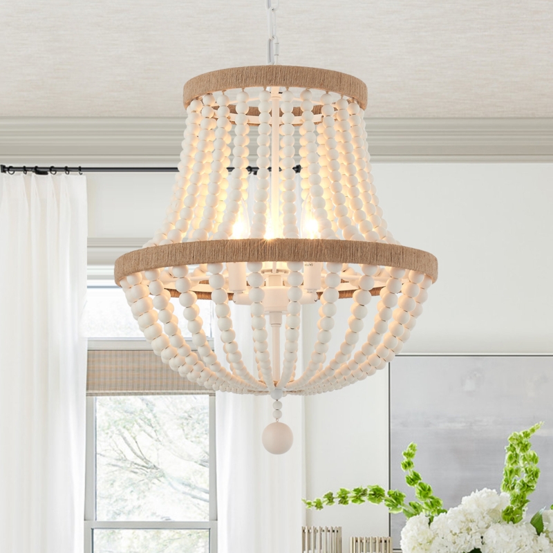 Maliza 3 - Light Dimmable Empire Chandelier