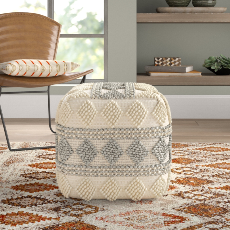 Maribelle Upholstered Pouf