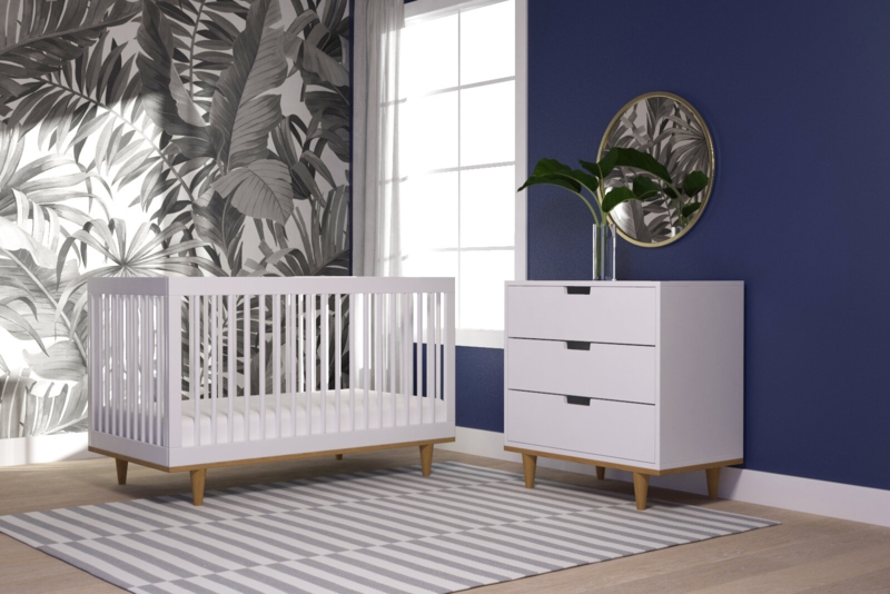 Marley Convertible 2 -Piece Nursery Furniture Set