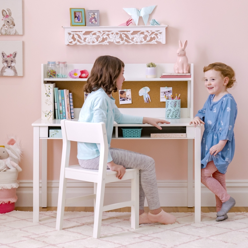 Martha Stewart Living and Learning Writing Desk, Hutch and Chair Set