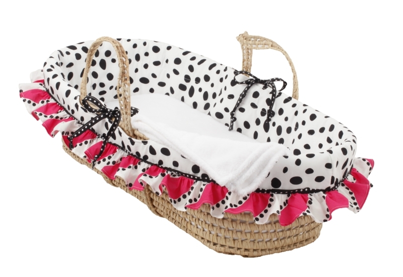 Messinger Moses Basket witg Bedding