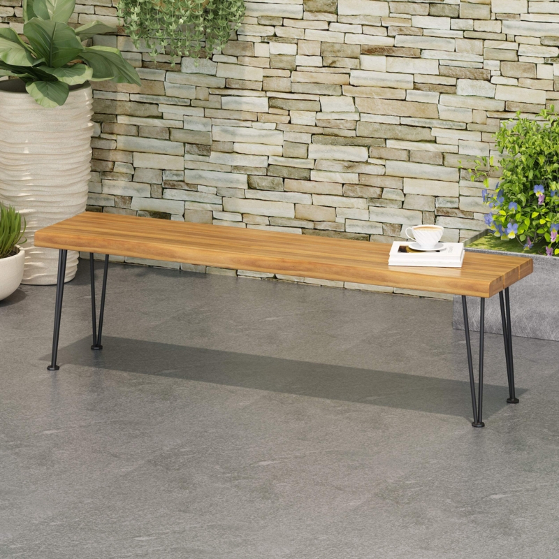 Metal Outdoor Bench