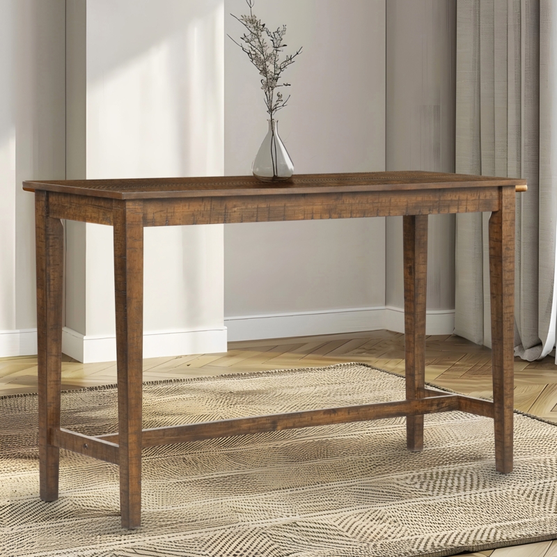 Mikhail Solid Wood Base Dining Table
