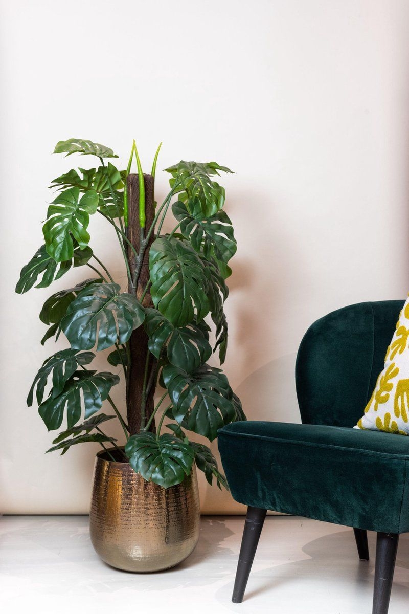 Monstera Deliciosa - Gatenplant - 120 cm - kunstplant