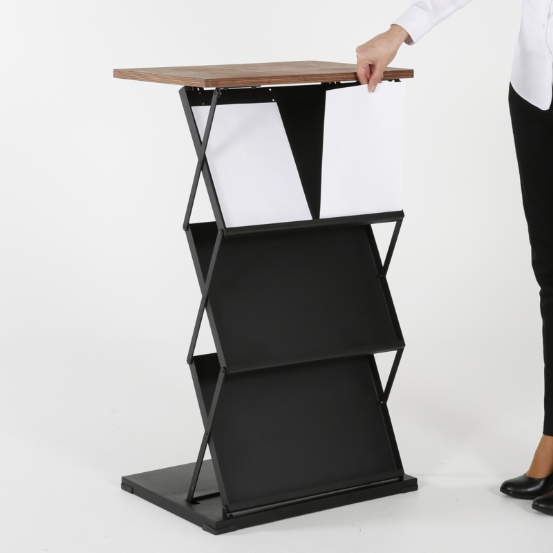 MT Displays 36.89'' H Brochure And Pamphlet Rack