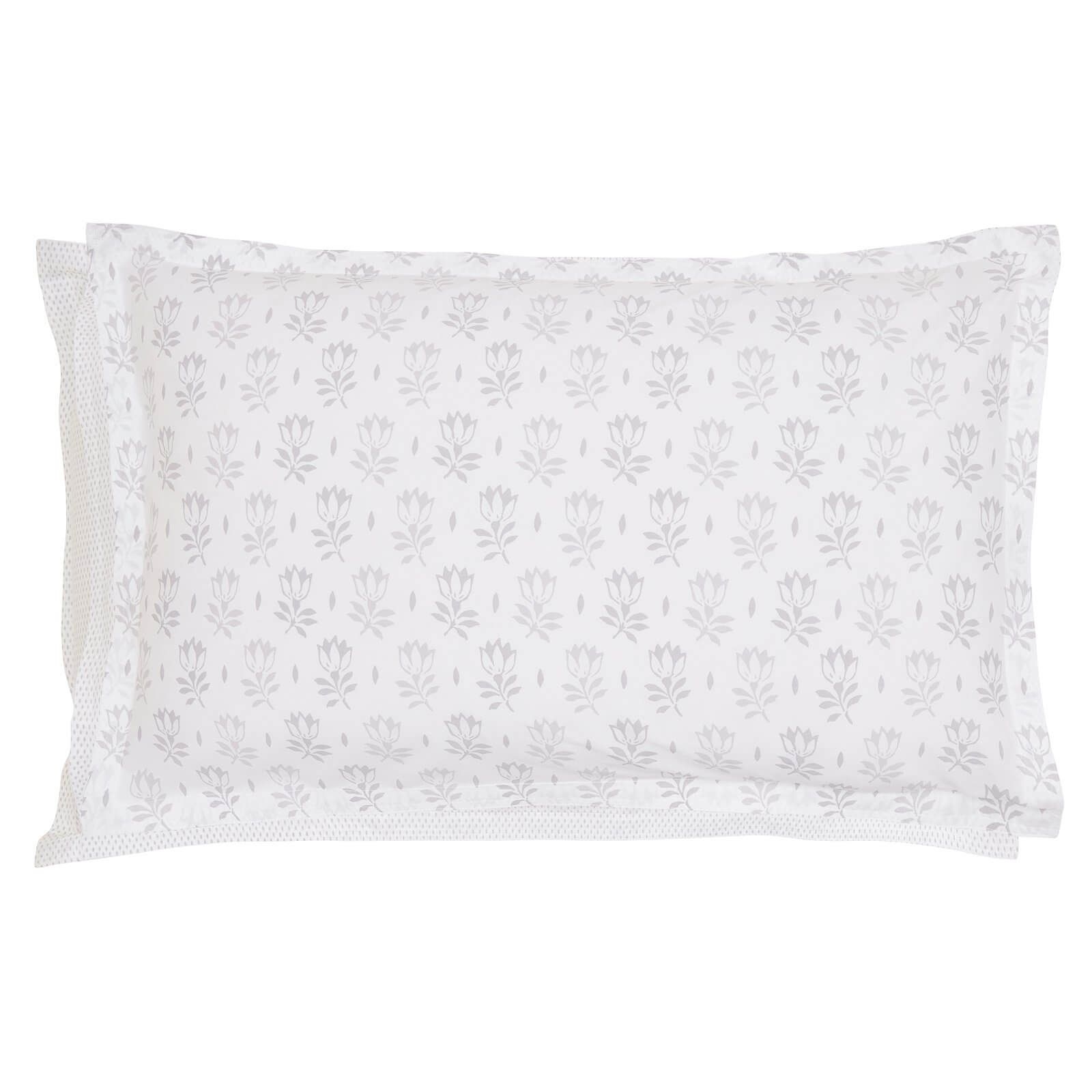 Murmur Tulip Duvet Cover Set - Double - Cloud Grey