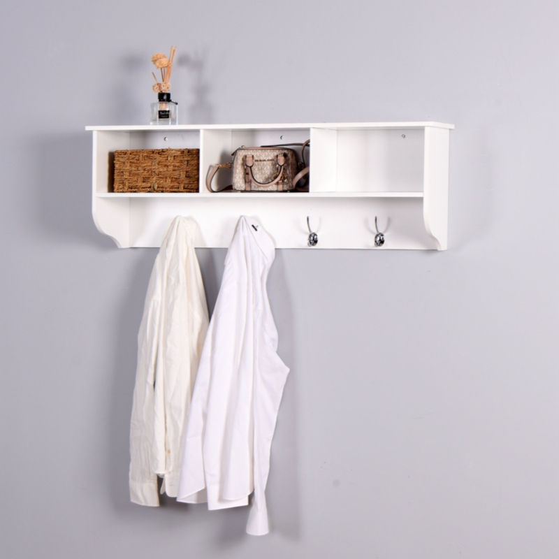 Namiko Wall 4 - Hook Wall Mounted Coat Rack
