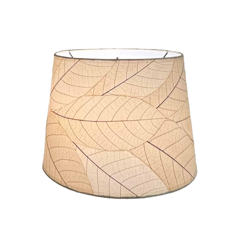 Paper Drum Lamp Shade ( Screw on ) in Peach
