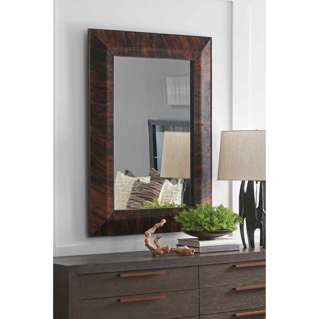 Park Meadows Rectangular Mirror - Brown