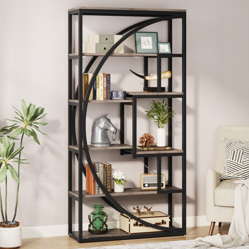 Pharr Geometric Bookcase