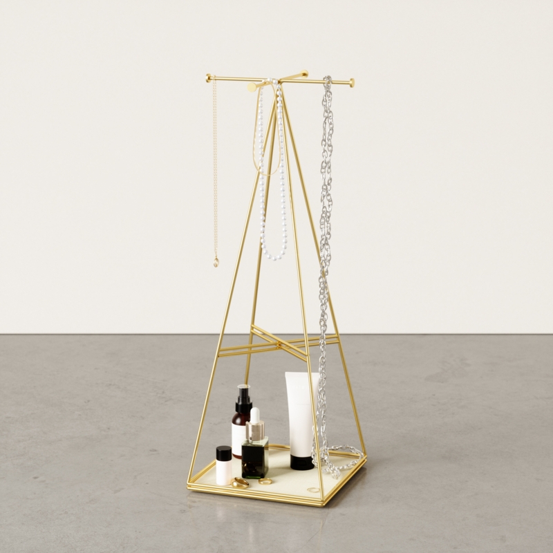 Prisma Metal Jewelry Stand