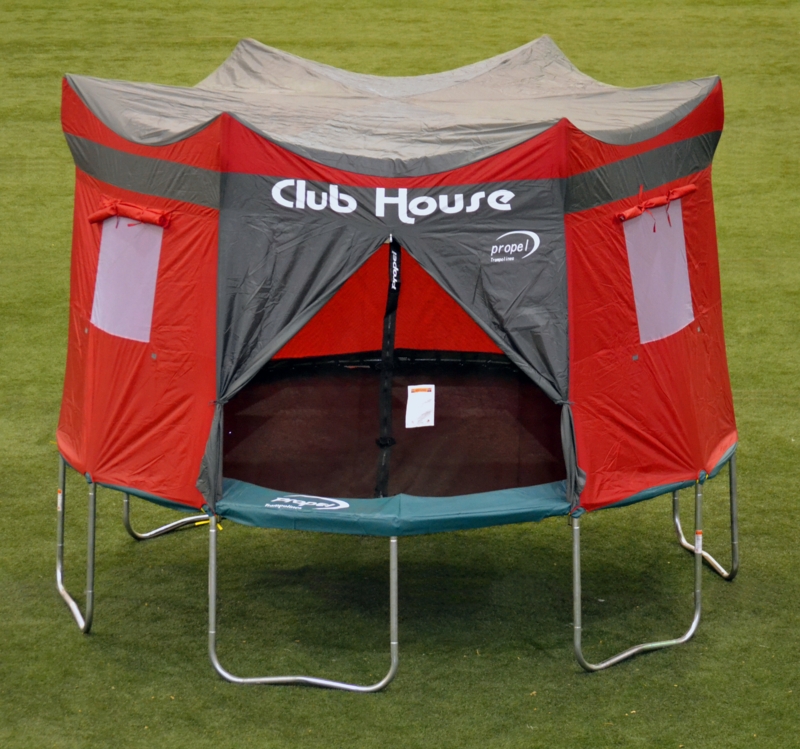 Propel 15' Red Clubhouse for Trampoline