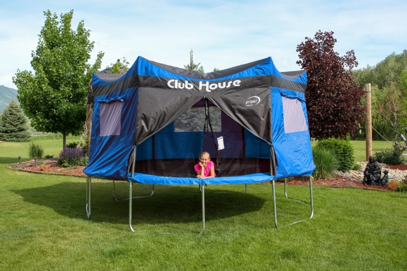 Propel Blue Clubhouse For Trampoline