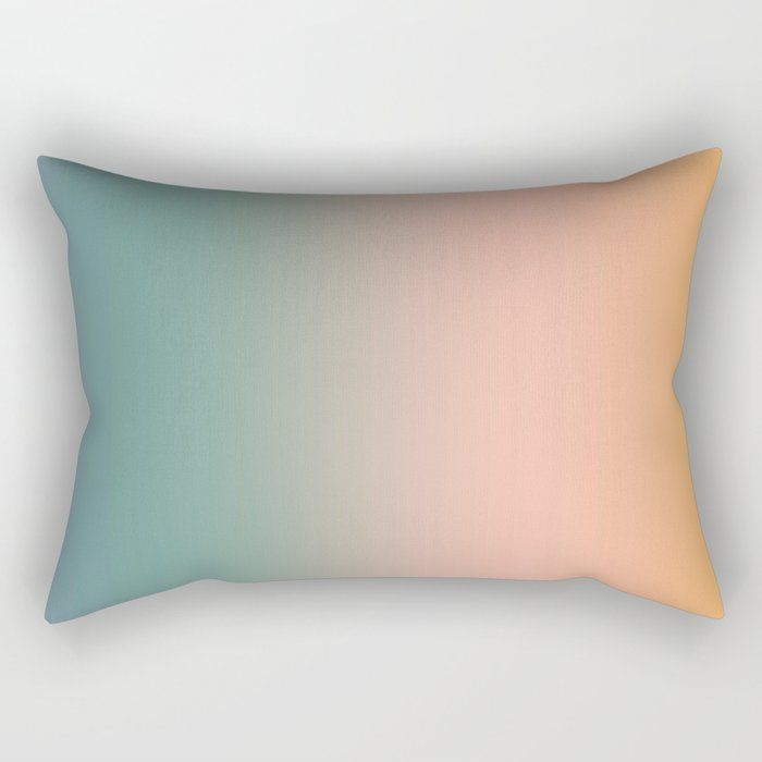 Rectangular Pillow | Ombre Colors Viii by Colour Poems - Small (17" x 12") - Society6