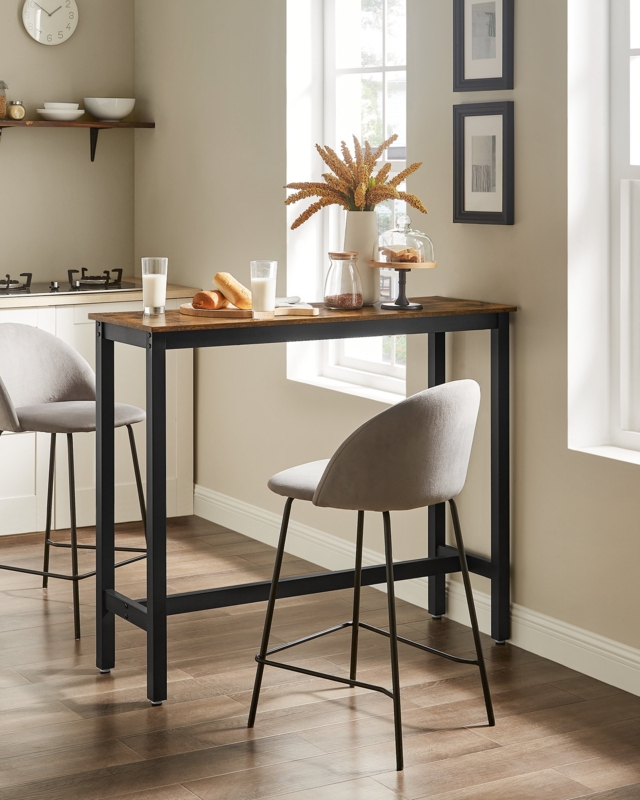 Riggle Metal Base Dining Table