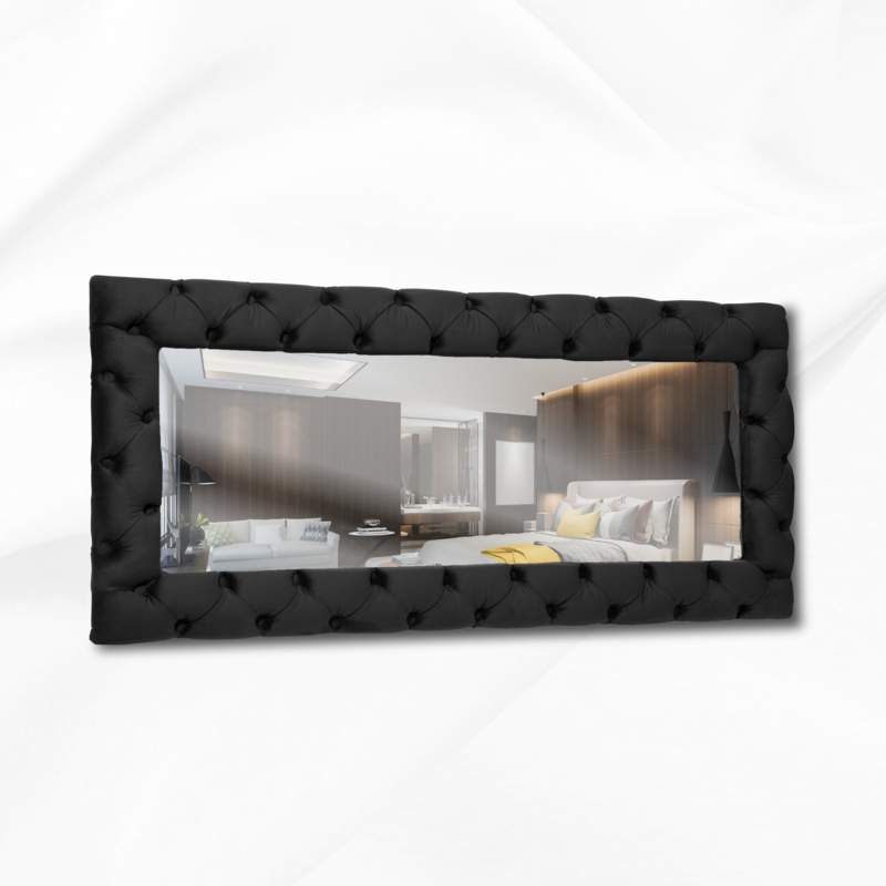 Ringe Rectangle Wood Mirror